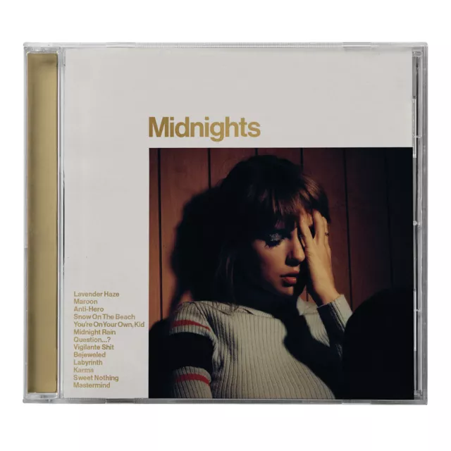 Taylor Swift Midnights (Mahogany Edt.) CD Nuovo Sigillato