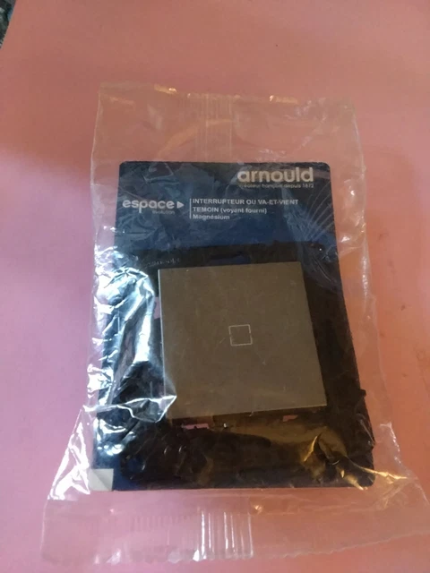Prise Téléphonique PTT MAGNESIUM ARNOULD Espace Evolution - Ancien Stock Neuf - Pour Installation électrique