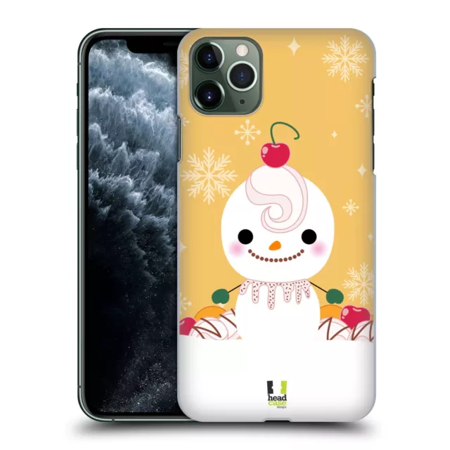 HEAD CASE DESIGNS SNOWMEN HARD BACK CASE FOR APPLE iPHONE PHONES