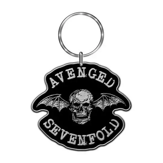 AVENGED SEVENFOLD official metal keyring keychain