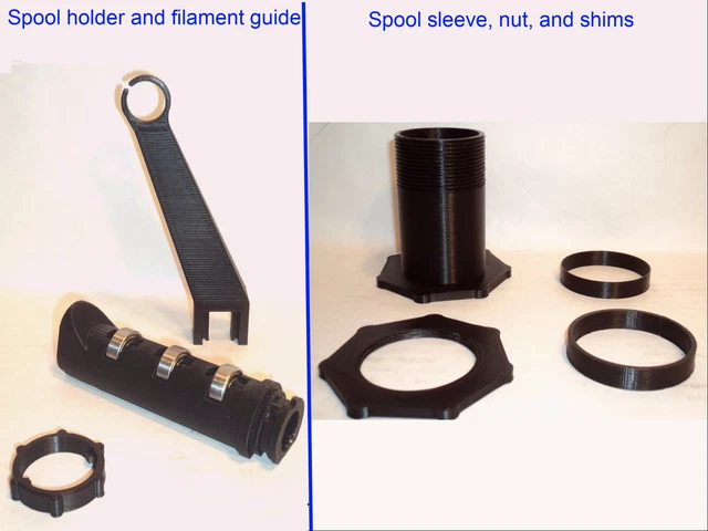 CREALITY ENDER 3 Ender 5 CR 10 Low Friction BEARING SPOOL HOLDER creality-ender-3-ender-5-cr-10-low-friction-bearing-spool-holder