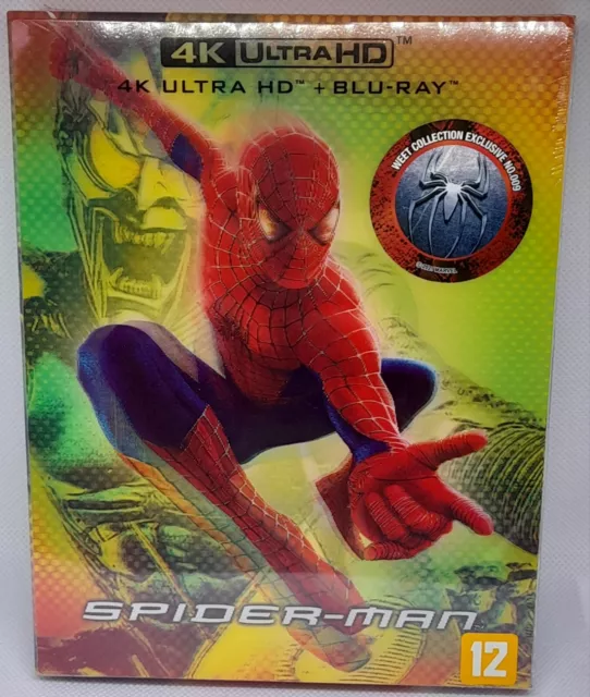 Steelbook Spider-Man Lenticular Fullslip 4K UHD + Blu-Ray Weet Neuf