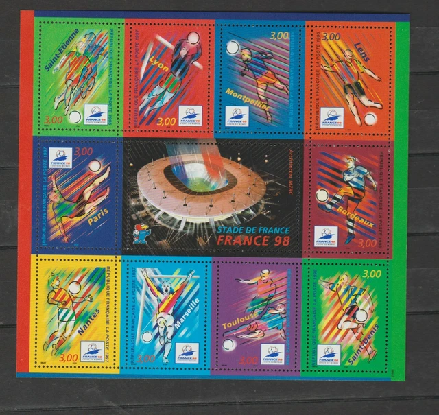 France Bloc Feuillet Coupe Du Monde De Football 2002 - NEUF - Timbre