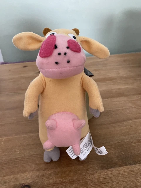 COW AND CHICKEN Plush Cartoon Network Soft Plush Toy Nanco 20cm 5.50 PicClick UK