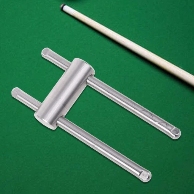 STAINLESS STEEL CUE Tip Press Tool Shaper for 14mm Pool Snooker