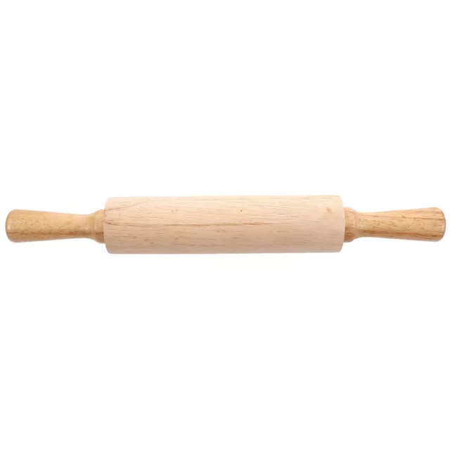 Sapele Wood Rolling Pin Bakery Dough Roller Kitchen Cooking Tool 2