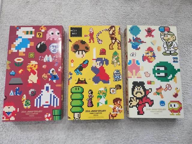 COFFRET Family Computer nes nintendo mini anniversary gba game boy advance