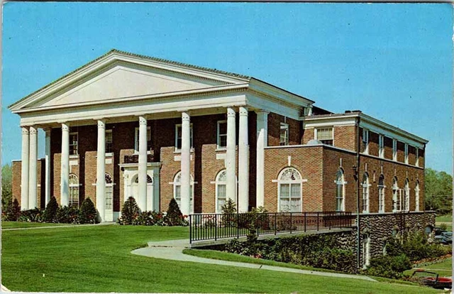 Postcard BUILDING SCENE Ridgewood New Jersey NJ AN1378