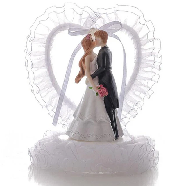 1 pz decorazione torta decorazione tavolo da dessert layout matrimonio oggetti di scena sposa sposo cr YH Y4