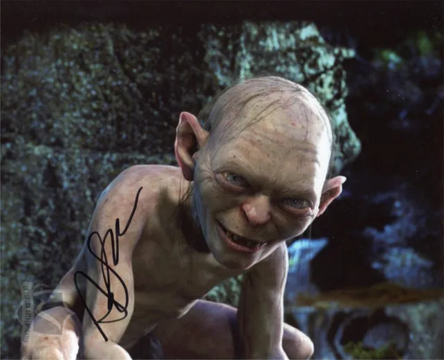 Andy Serkis Signed 10x8 Photo LOTR AFTAL OnlineCOA