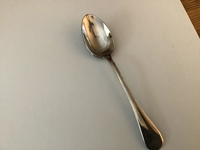 Calderoni BORROMEO Glossy 18/10 Stainless ITALY Flatware 8" OVAL SPOONS