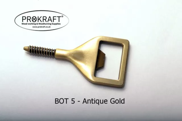 Bottle Opener Kit for Woodturning & Crafts - Prokraft BOT5AG