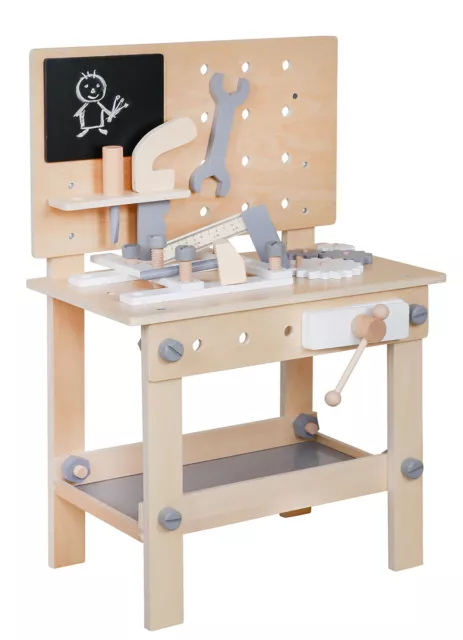 Etabli pour enfants Atelier en bois Jouets en bois avec outils à partir de 3 ans