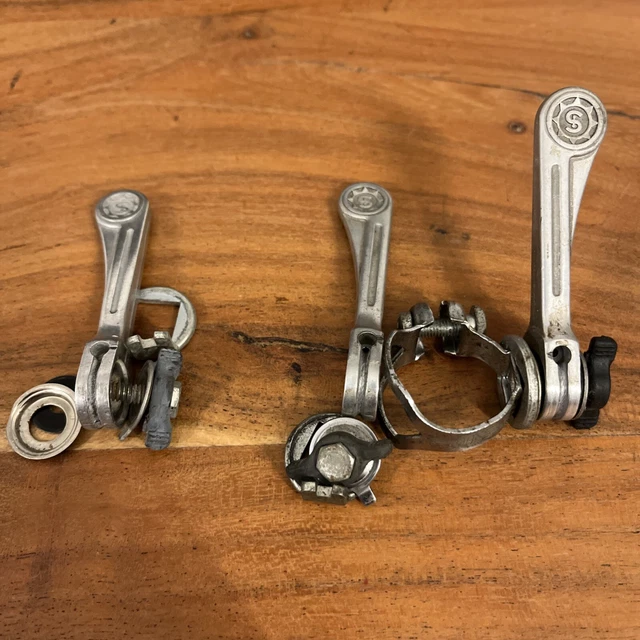 Anciennes manettes de dérailleur velo cycle SIMPLEX NEUVE NOS AUTHENTIQUE - Équipements vélos
