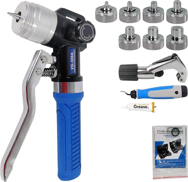 Hydraulic Swaging Tool HVAC Copper Pipe Tube Expander Tools 3/8,1/2,5/8,3/4,7/8,
