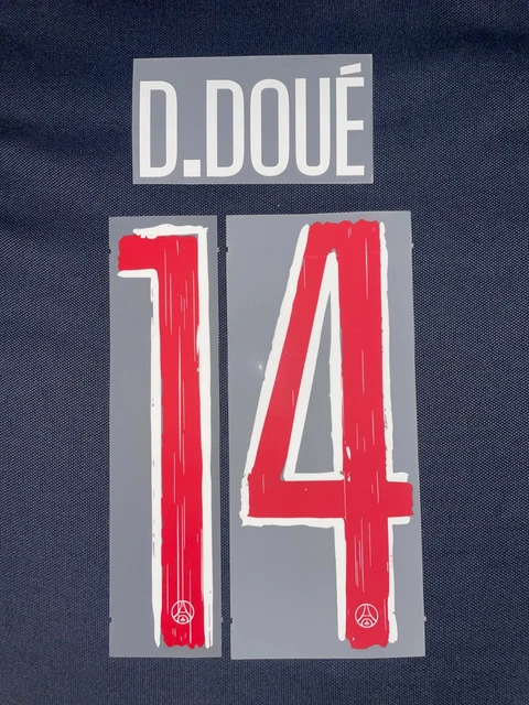 Flocage Football PSG Dembélé 2024-2025-2026 – Monblason – Paris Saint-Germain – Neuf Sans Boîte