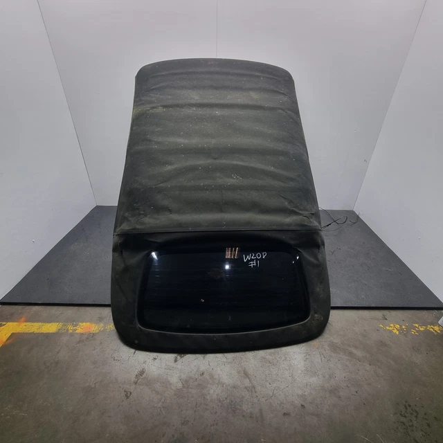 MERCEDES CLK W208 Black Soft Top Roof £200.00 - PicClick UK