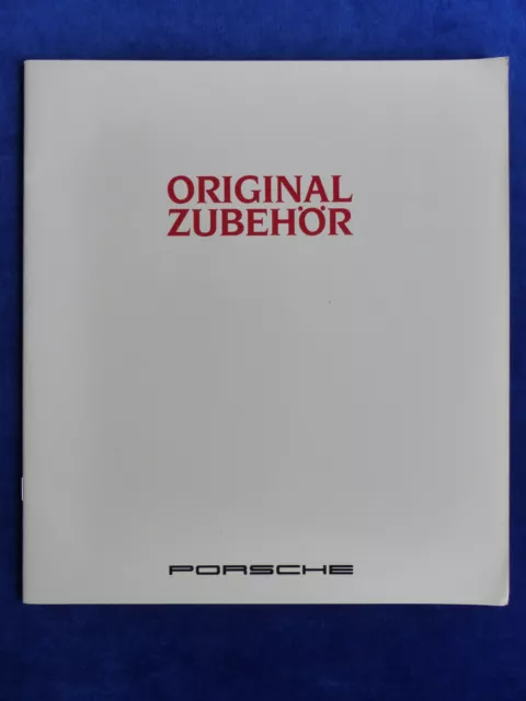 Porsche Original Zubehör 911 924 928 944 MJ 1984 - Prospekt Brochure 10.1983