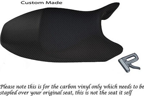 Carbon Fibre Vinyl Custom Fits Ducati Monster All Models Until 07 Dual Cover