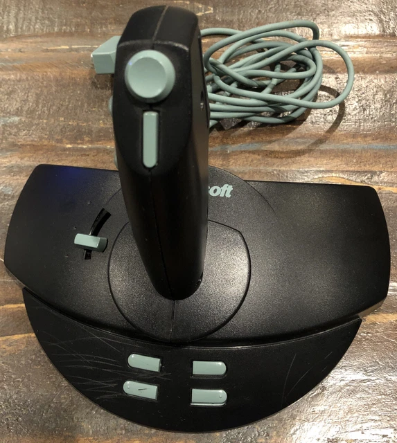 MICROSOFT SIDEWINDER 3D Pro Plus Joystick Flight Stick PC Controller microsoft-sidewinder-3d-pro-plus-joystick-flight-stick-pc-controller