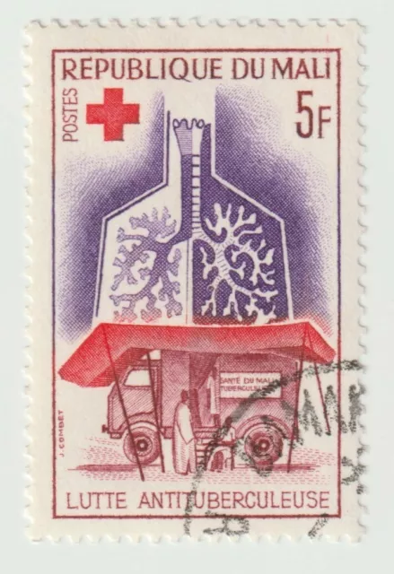 1965 Mali - Mali Health Service - 5 Fr Stamp