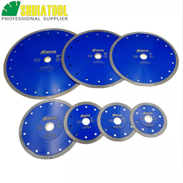 1pc 3-3/8"-12" Diamond Saw Blade Turbo Grinder Cutting Disc/Wheel Marble Tile