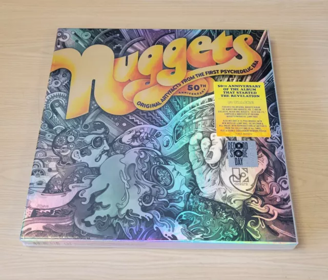 NUGGETS ORIGINAL ARTYFACTS Psychedelic 50Th 5Lp Box Set Rsd 2023 EUR