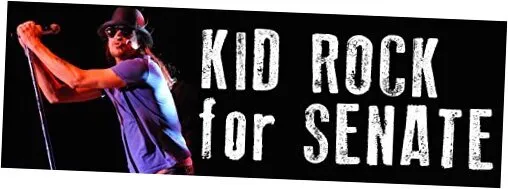 Kid Rock for Senate Bumper Sticker (2022 2024 Libertarian Senator Vote Funny