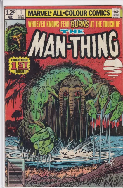 Marvel Comics The Man Thing Vol. 2  #1 Nov 1979 Fast P&P Same Day Dispatch