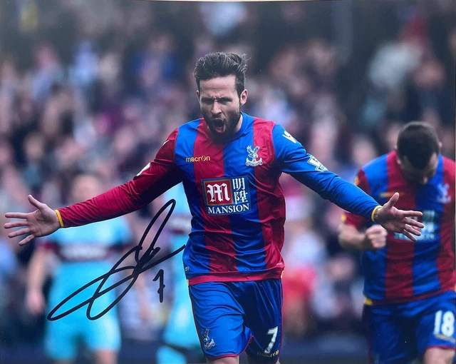 Football - Yohan Cabaye Signed 10x8 Pre-Print Crystal Palace Photo - France
