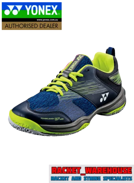 New Mens Yonex Power Cushion 37 Wide Badminton Squash Indoor Shoes Shb37W