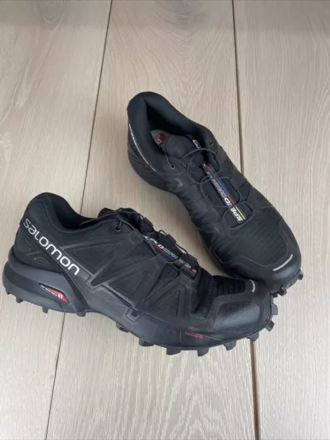 Salomon Speedcross 4 Gore-tex scarpe da trail running da uomo Regno Unito 8,5 nere