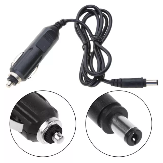 12V Car Charger Auto Power Supply Cable for DC5.5mm x2.1mm Cigarette-lighter