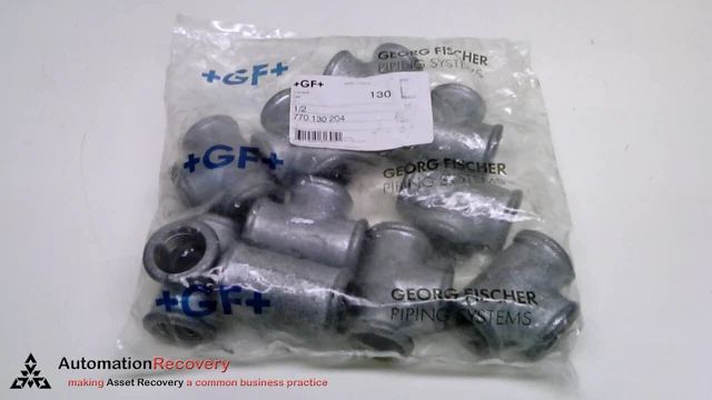 Georg Fischer 770130204  Galvanized Tee Fitting, 1" Bspp, See Desc #313998