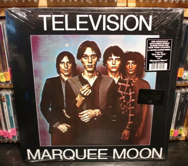 TELEVISION: MARQUEE MOON - ULTRA CLEAR VINYL LP  NEW, SEALED