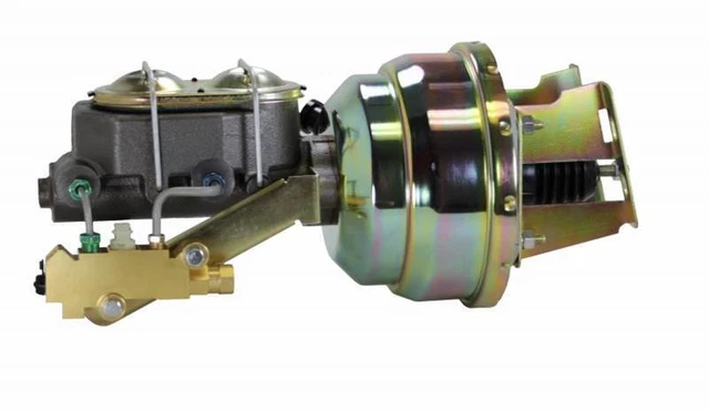Leed Brakes 3M1A1 Master Cylinder and Brake Boost Assembly 1.125 " Bore Dual Bow