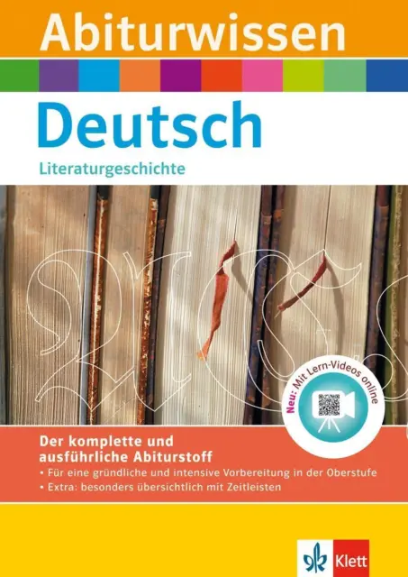 Klett Abiturwissen Deutsch - Literaturgeschichte: für Oberstufe und Abitur, ...