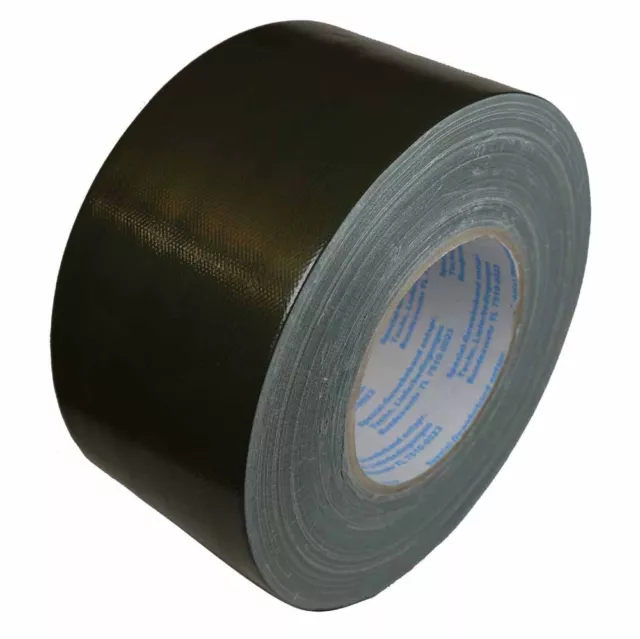 Bundeswehr Panzerband 75 mm x 50 m oliv Panzertape Gewebeband Klebeband BW Tape