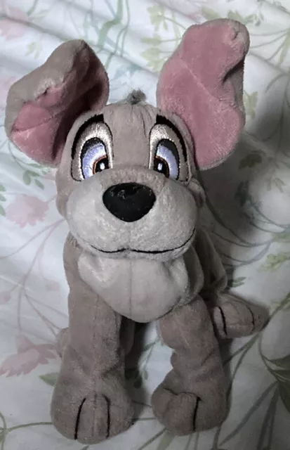 Retired Vintage Disney Beanies Soft Plush Toy Tramp from Lady and the Tramp