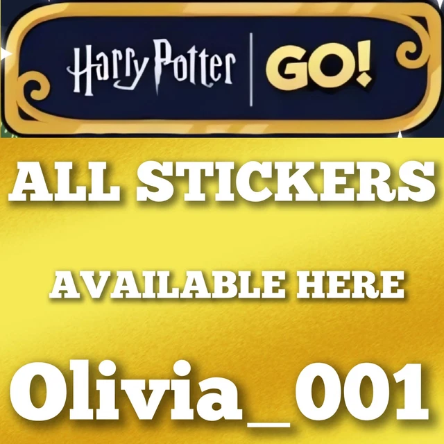 ALL MONO_POLY_GO STICKERS Available Here :- Harry Potter GO! ALBUM ...
