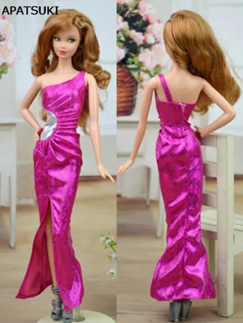 Kids Toy Doll Clothes Dress Sleeveless Long Party Evening Dress for 11.5" Doll