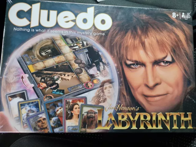 Very Rare BNIB Labyrinth Cluedo Board Game David Bowie Jim Henson