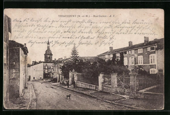 CPA Thiaucourt, Rue Carnot