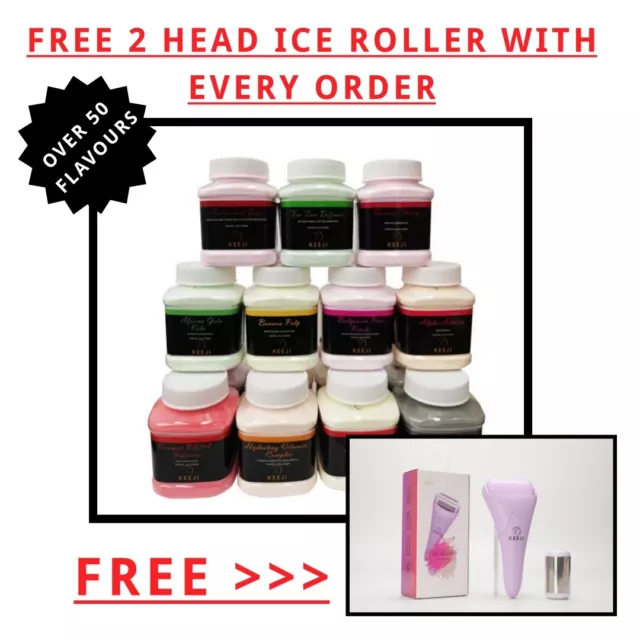 Hydro Jelly Face Mask Peel Off Powder Korean Beauty + FREE ICE ROLLER SET 350g