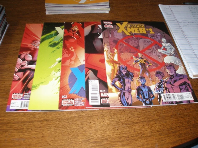 All New X-men 1,2,3,4,5 2016 vfnm Marvel comic lot