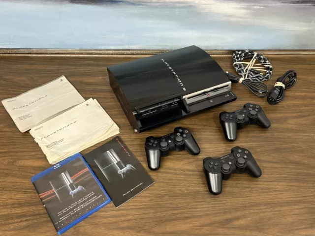 SONY PlayStation 3 PS3 Fat Console Bundle