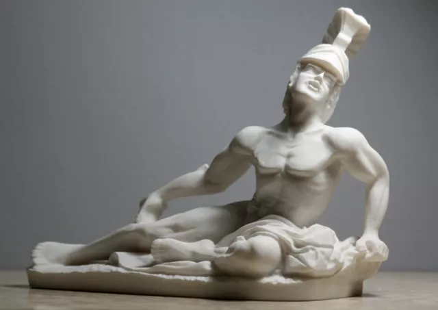 Dying Achilles Trojan War Hero Handmade Statue Sculpture Handmade Nude Male