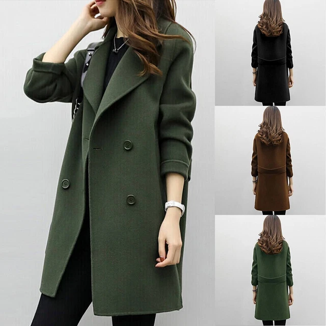 MANTEAU VESTE LONGUE M 3XL Ext rieur Manteau Fashion Chaud Veste