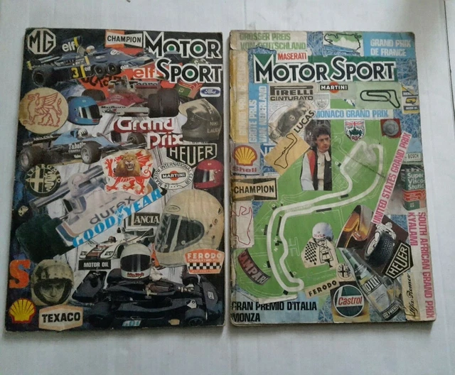 F1/MOTOR RACING ALBUM VINTAGE (x2)