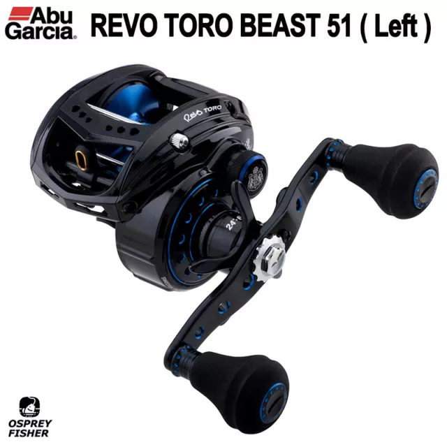 Abu Garcia Revo Toro Beast 51 Low Profile Baitcasting Fishing Reel 4.9:1 7/1BB
